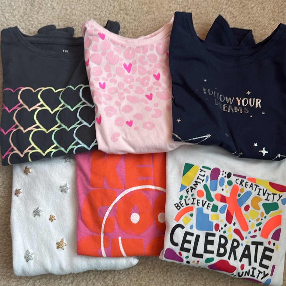 Girls Long Sleeve Shirt Bundle